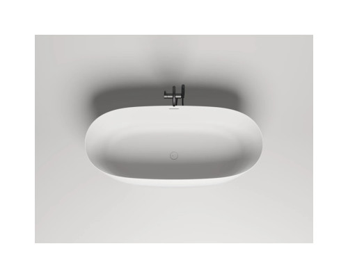 Ванна из литьевого мрамора Salini S-Stone Sofia 102521M 164,5x75,5 см, отдельностоящая, белый матовый