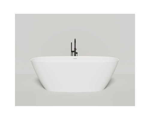 Ванна из литьевого мрамора Salini S-Sense Sofia 102519G 185x90 см, отдельностоящая, белый глянец