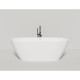 Ванна из литьевого мрамора Salini S-Sense Sofia 102519G 185x90 см, отдельностоящая, белый глянец