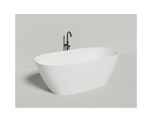 Ванна из литьевого мрамора Salini S-Sense Sofia 102519G 185x90 см, отдельностоящая, белый глянец