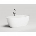 Ванна из литьевого мрамора 164x76 см Salini S-Sense Sofia Light 103611G