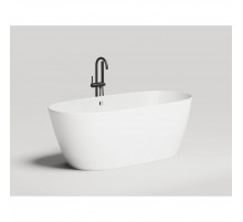 Ванна из литьевого мрамора Salini S-Sense Sofia Light 103711G 164,5x75,5 см, отдельностоящая, белый глянец