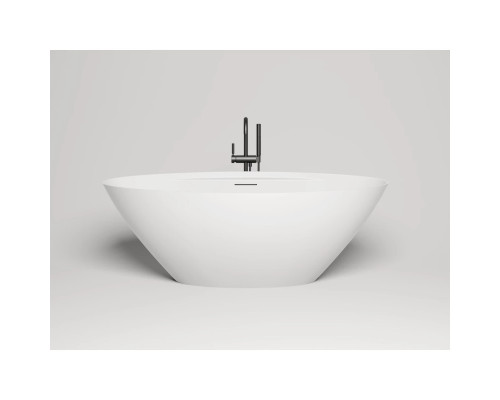 Ванна из литьевого мрамора Salini S-Sense Diva 102211G 178x85,5 см, отдельностоящая, белый глянец