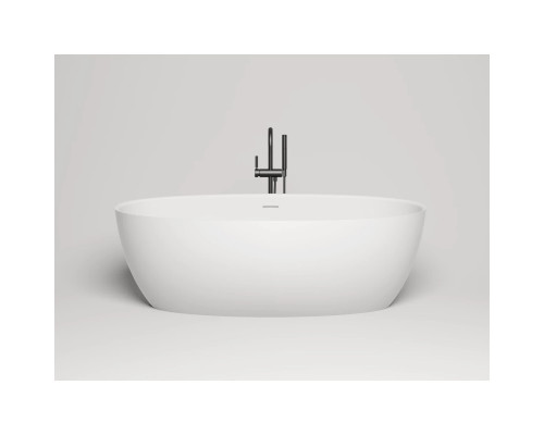 Ванна из литьевого мрамора Salini S-Stone Alda 101922M 170x81 см, отдельностоящая, белый матовый