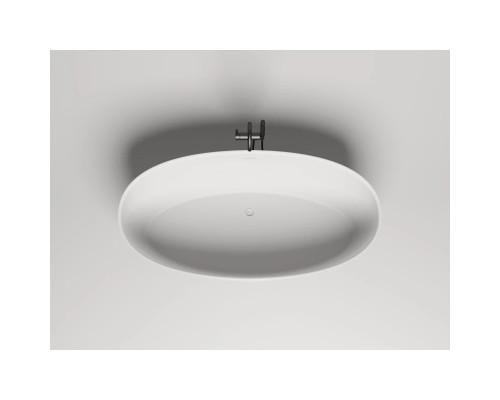 Ванна из литьевого мрамора Salini S-Stone Alda 101911SM 178x92 см, отдельностоящая, белый матовый