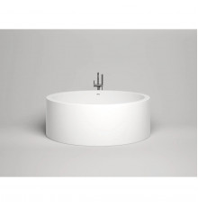 Ванна из литьевого мрамора Salini S-Sense Isola 101111M 200x200 см, отдельностоящая, белый матовый