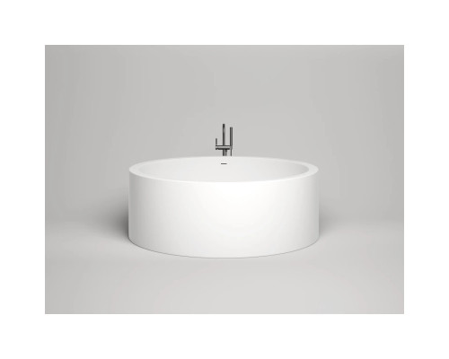 Ванна из литьевого мрамора Salini S-Sense Isola 101111M 200x200 см, отдельностоящая, белый матовый