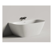 Ванна из литьевого мрамора 160x80 см Salini S-Sense Sofia Wall 102517G