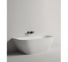Ванна из литьевого мрамора Salini S-Sense Sofia Wall 102512G 170x80 см, белый глянец