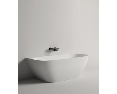 Ванна из литьевого мрамора Salini S-Sense Sofia Wall 102512G 170x80 см, белый глянец
