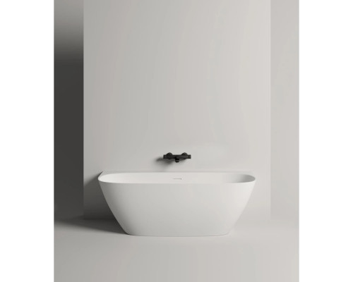 Ванна из литьевого мрамора Salini S-Sense Sofia Wall 102512G 170x80 см, белый глянец