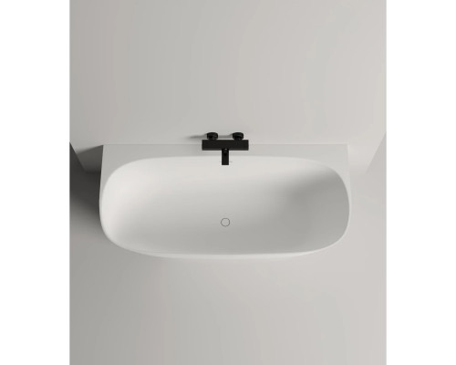 Ванна из литьевого мрамора Salini S-Stone Sofia Wall 102522M 170x80 см, белый матовый