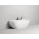 Ванна из литьевого мрамора Salini S-Sense Sofia Wall 102513G 180x85 см, белый глянец