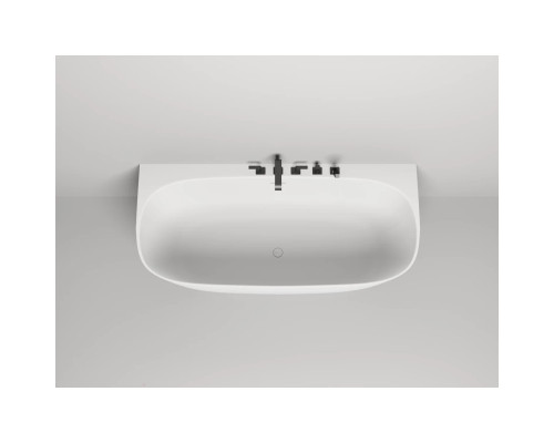 Ванна из литьевого мрамора Salini S-Sense Sofia Wall 102513G 180x85 см, белый глянец