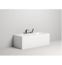 Ванна из литьевого мрамора Salini S-Sense Fabia 102612G 180x80 см, белый глянец