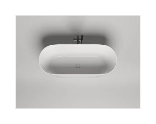 Купить Ванна из литьевого мрамора 170x72 см Salini S-Stone Mona 102922M в магазине сантехники Santeh-Crystal.ru