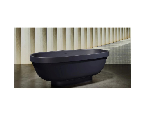 Ванна из литьевого мрамора Salini S-Stone Greca 103121MF 180x80 см, отдельностоящая, покраска по RAL матовый полностью