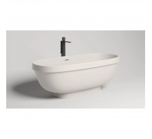 Ванна из литьевого мрамора Salini S-Stone Greca 103121MF 180x80 см, отдельностоящая, покраска по RAL матовый полностью