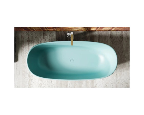 Ванна из литьевого мрамора Salini S-Stone Greca In 104821MF 180x80 см, отдельностоящая, покраска по RAL матовый полностью