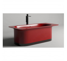 Ванна из литьевого мрамора Salini S-Stone Ninfea 102721MF 180x82 см, отдельностоящая, покраска по RAL матовый полностью