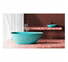 Ванна из литьевого мрамора Salini S-Sense Paola IN Classic 101611GF 160x77 см, отдельностоящая, покраска по RAL глянец полностью