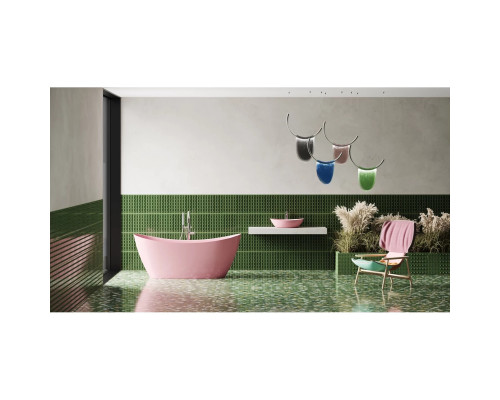 Ванна из литьевого мрамора Salini S-Sense Noemi 101811GF 186x81,5 см, отдельностоящая, покраска по RAL глянец полностью