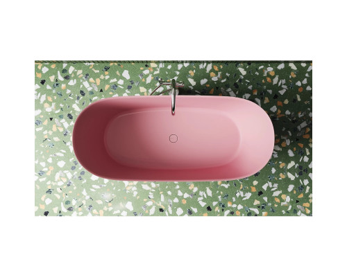 Ванна из литьевого мрамора Salini S-Sense Noemi 101811GF 186x81,5 см, отдельностоящая, покраска по RAL глянец полностью