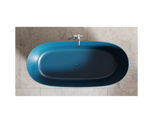 Ванна из литьевого мрамора Salini S-Sense Sofia Light 103611GF 164x76 см, отдельностоящая, покраска по RAL глянец полностью