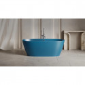 Ванна из литьевого мрамора Salini S-Sense Sofia Light 103711GF 164,5x75,5 см, отдельностоящая, покраска по RAL глянец полностью