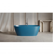 Ванна из литьевого мрамора Salini S-Sense Sofia Light 103711GF 164,5x75,5 см, отдельностоящая, покраска по RAL глянец полностью