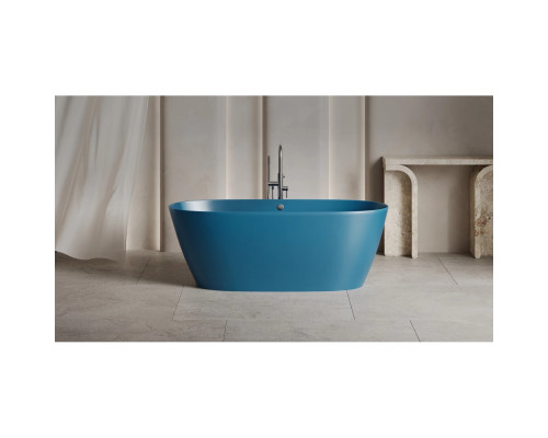 Ванна из литьевого мрамора Salini S-Sense Sofia Light 103711GF 164,5x75,5 см, отдельностоящая, покраска по RAL глянец полностью