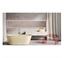 Ванна из литьевого мрамора Salini S-Sense Sofia 102516GF 169,5x80,5 см, отдельностоящая, покраска по RAL глянец полностью