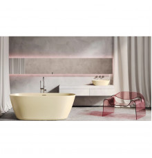 Ванна из литьевого мрамора Salini S-Sense Sofia 102519GF 185x90 см, отдельностоящая, покраска по RAL глянец полностью