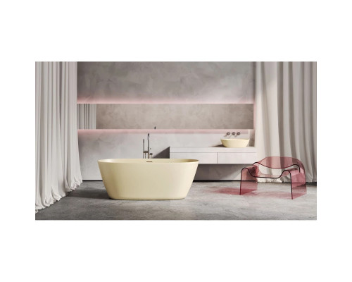 Ванна из литьевого мрамора Salini S-Sense Sofia 102519GF 185x90 см, отдельностоящая, покраска по RAL глянец полностью