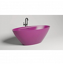 Ванна из литьевого мрамора 178x85,5 см Salini S-Sense Diva, покраска по RAL полностью 102211GRF