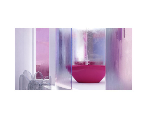 Ванна из литьевого мрамора Salini S-Sense Diva 102211GF 178x85,5 см, отдельностоящая, покраска по RAL глянец полностью