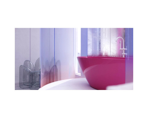 Ванна из литьевого мрамора Salini S-Sense Diva 102211GF 178x85,5 см, отдельностоящая, покраска по RAL глянец полностью