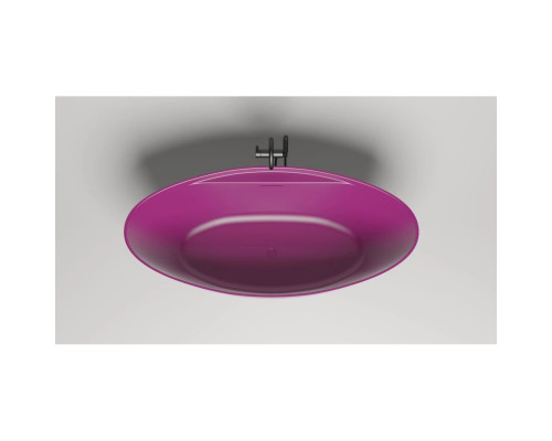 Ванна из литьевого мрамора Salini S-Stone Diva 102221MF 178x85,5 см, отдельностоящая, покраска по RAL матовый полностью