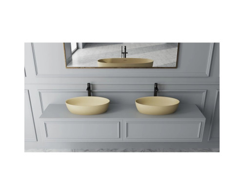 Ванна из литьевого мрамора Salini S-Stone Alda 101922MF 170x81 см, отдельностоящая, покраска по RAL матовый полностью