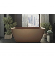 Ванна из литьевого мрамора Salini S-Stone Agatha 100221MF 179x82 см, отдельностоящая, покраска по RAL матовый полностью