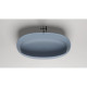 Ванна из литьевого мрамора Salini S-Stone Luce 100121MF 169x87 см, отдельностоящая, покраска по RAL матовый полностью