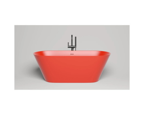 Ванна из литьевого мрамора Salini S-Sense Mona 102912GF 170x72 см, отдельностоящая, покраска по RAL глянец полностью