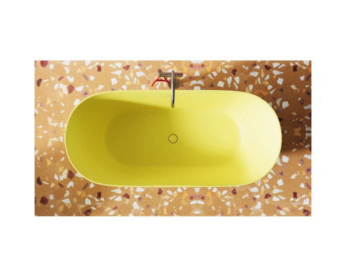 Ванна из литьевого мрамора Salini S-Sense Mona 102912GF 170x72 см, отдельностоящая, покраска по RAL глянец полностью