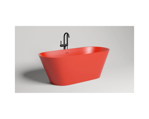 Ванна из литьевого мрамора Salini S-Stone Mona 102922MF 170x72 см, отдельностоящая, покраска по RAL матовый полностью