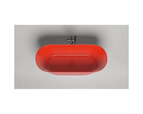 Ванна из литьевого мрамора Salini S-Stone Mona 102921MF 180,7x81,5 см, отдельностоящая, покраска по RAL матовый полностью