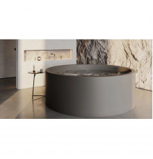 Ванна из литьевого мрамора Salini S-Sense Isola 101111MF 200x200 см, отдельностоящая, покраска по RAL матовый полностью