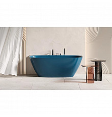 Ванна из литьевого мрамора 170x80 см Salini S-Sense Sofia Wall, покраска по RAL полностью 102512GRF