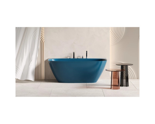 Ванна из литьевого мрамора Salini S-Sense Sofia Wall 102513GF 180x85 см, покраска по RAL глянец полностью