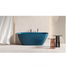 Ванна из литьевого мрамора Salini S-Stone Sofia Wall 102523MF 180x85 см, покраска по RAL матовый полностью