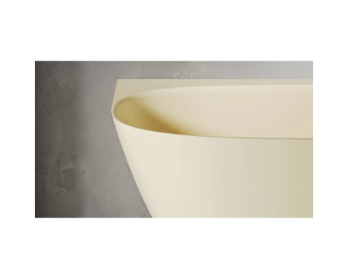 Ванна из литьевого мрамора Salini S-Stone Sofia Corner 102524MF 170x85 см R, покраска по RAL матовый полностью